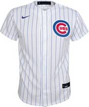 Nike Youth Replica Chicago Cubs James Happ #8 Cool Base White Jersey product image