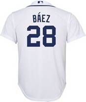Nike Youth Detroit Tigers Javier Báez #28 White Cool Base Home Jersey product image