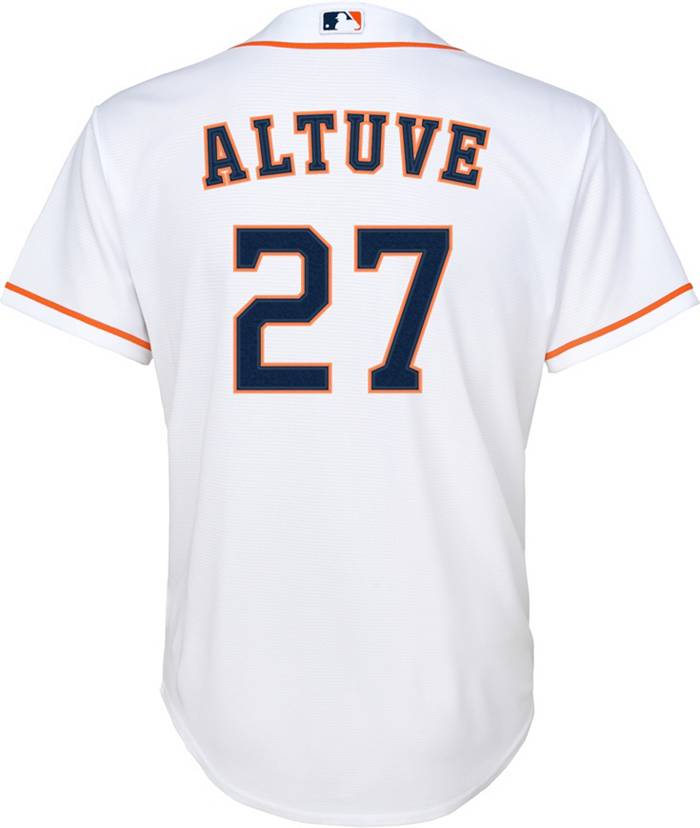 Nike Youth Houston Astros José Altuve #27 2022 City Connect Cool Base Jersey