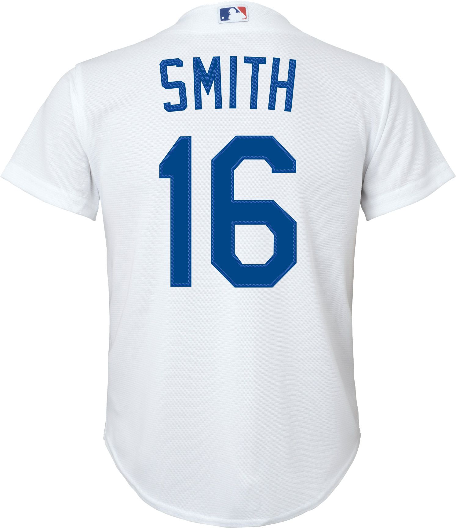 Nike Youth Replica Los Angeles Dodgers Will Smith #16 Cool Base White Jersey product image