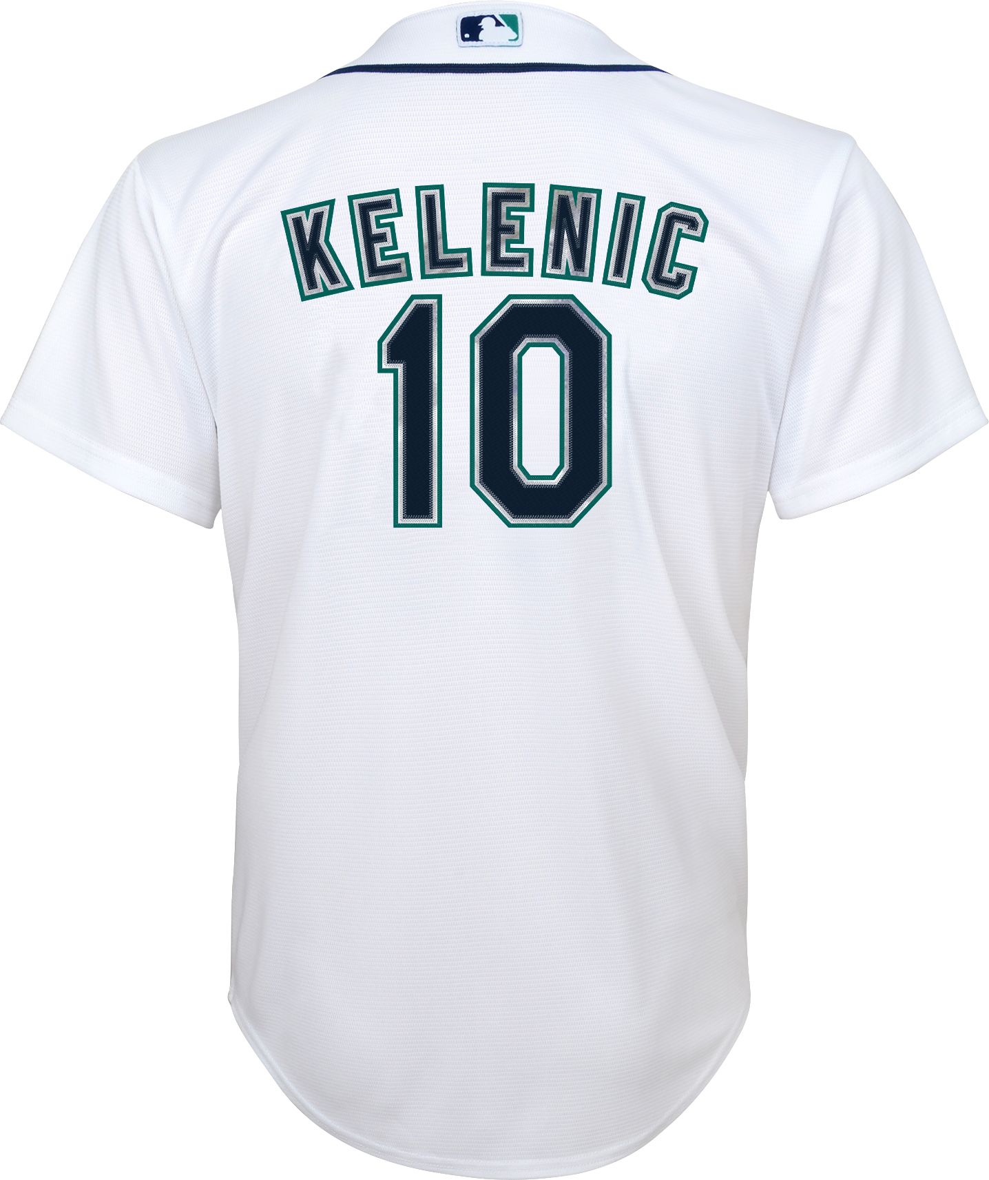 Nike Youth Seattle Mariners Jarred Kelenic #10 White Cool Base Jersey product image