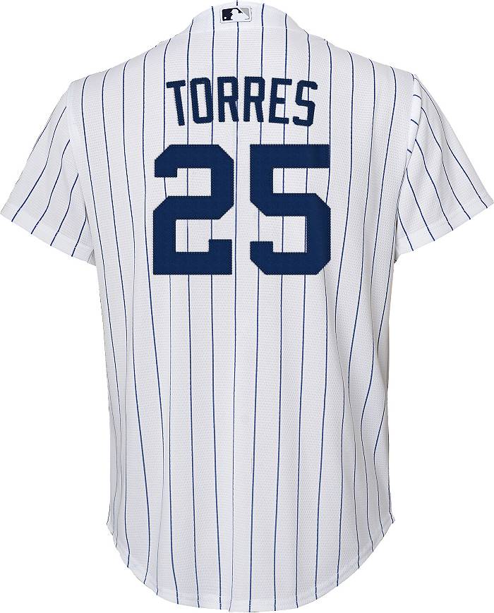 Nike Youth Replica New York Yankees Gleyber Torres #25 Cool Base