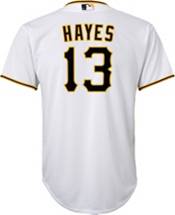 Nike / Outerstuff Little Kids' Pittsburgh Pirates Ke'Bryan Hayes #13 Black  T-Shirt