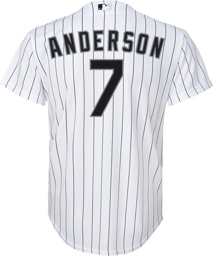 Nike Women's Chicago White Sox Tim Anderson #7 2023 City Connect Cool Base  Jersey