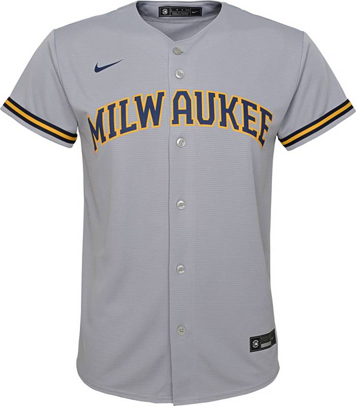 Milwaukee Brewers Youth Performance Jersey Polo, Youth MLB Apparel