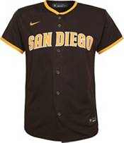 Youth San Diego Padres Nike Brown Road Replica Team Jersey