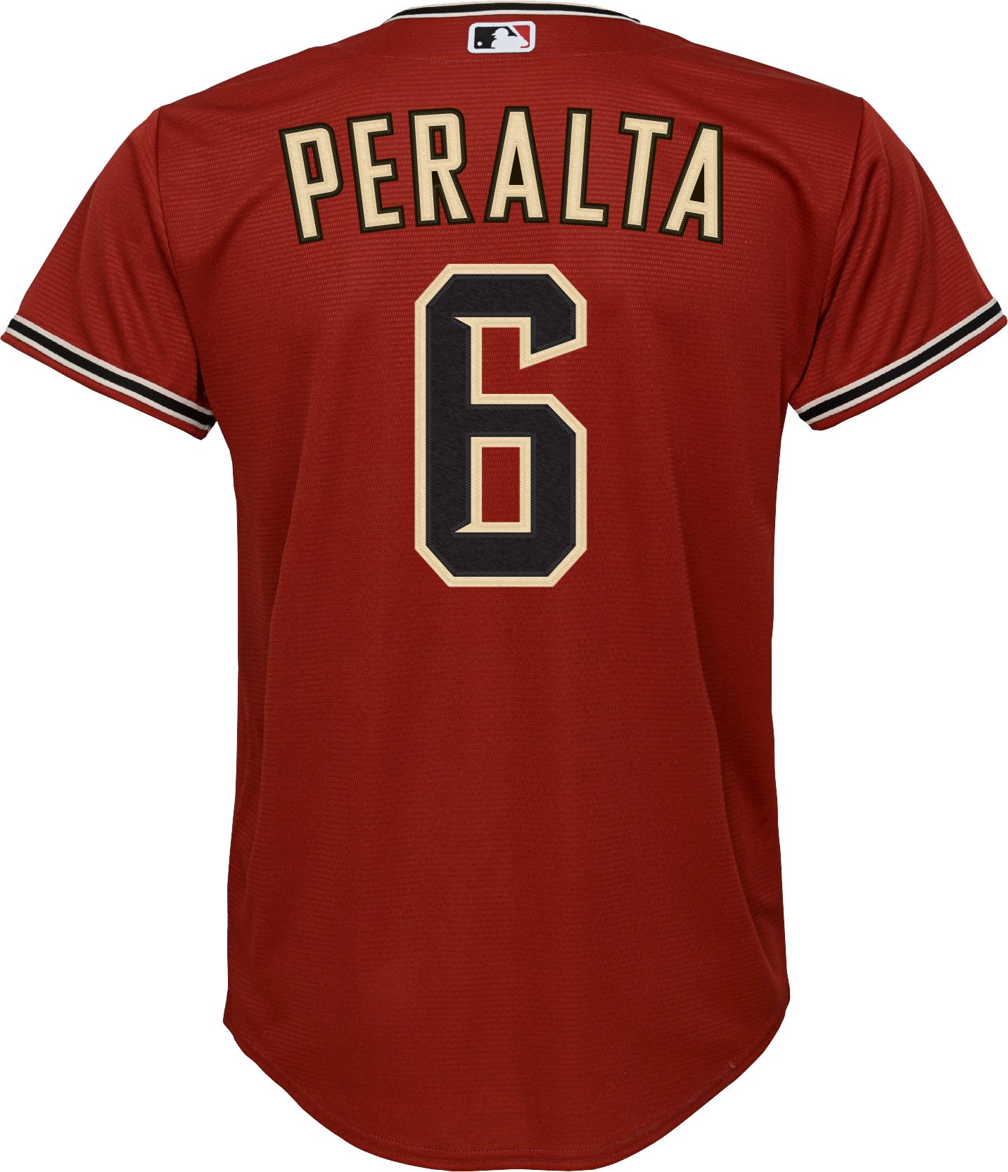 Nike Youth Replica Arizona Diamondbacks David Peralta #6 Cool Base Red Jersey product image