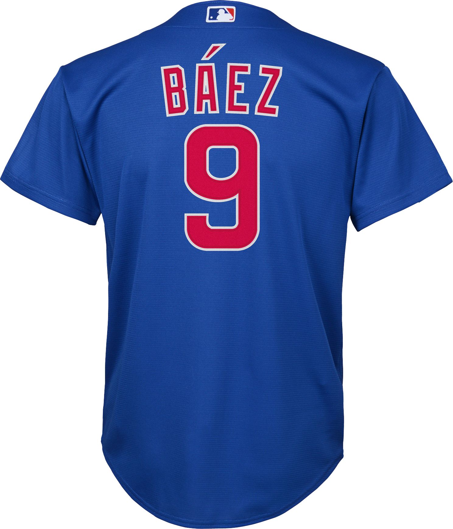 Nike Youth Replica Chicago Cubs Javier Baez #9 Cool Base Royal Jersey product image