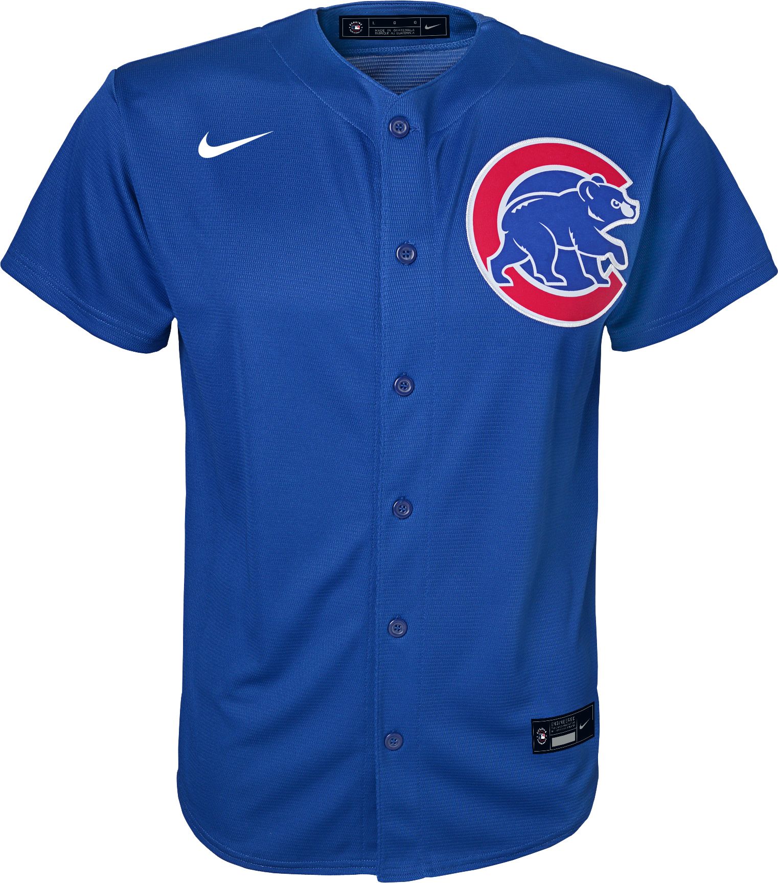 Nike Youth Replica Chicago Cubs Javier Baez #9 Cool Base Royal Jersey product image