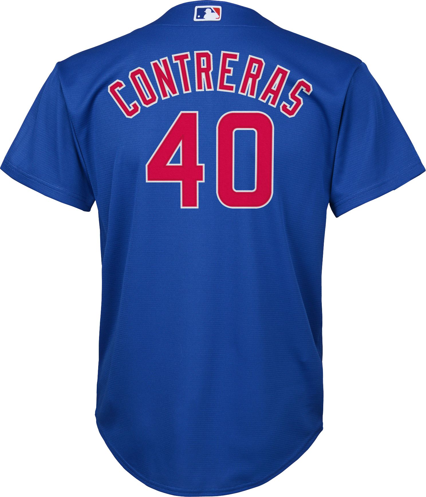 Nike Youth Replica Chicago Cubs Wilson Contreras #40 Cool Base Royal Jersey product image