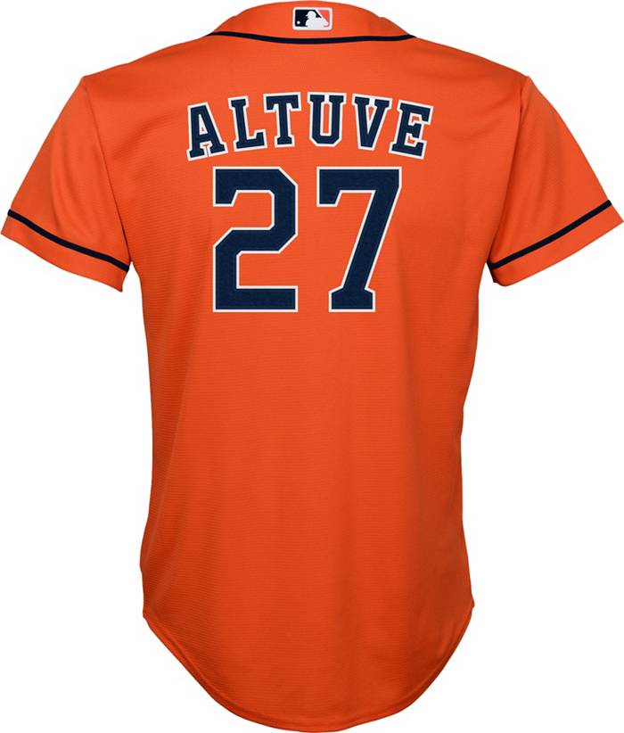 Nike Youth Houston Astros José Altuve #27 2022 City Connect Cool Base Jersey