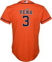 Nike Youth Houston Astros Jeremy Peña #3 Orange Cool Base