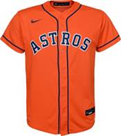 Nike Youth Replica Houston Astros Yordan Alvarez #44 Cool Base Orange Jersey