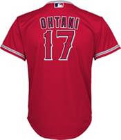 Youth Los Angeles Angels Shohei Ohtani #17 Grey Replica Baseball Jersey