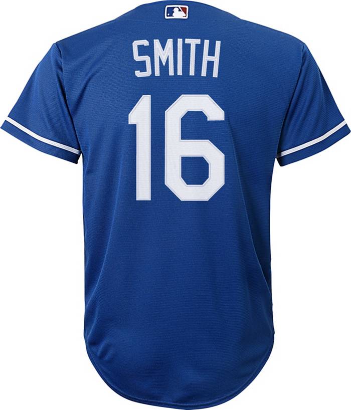 Nike Men's Los Angeles Dodgers Will Smith #16 White Cool Base