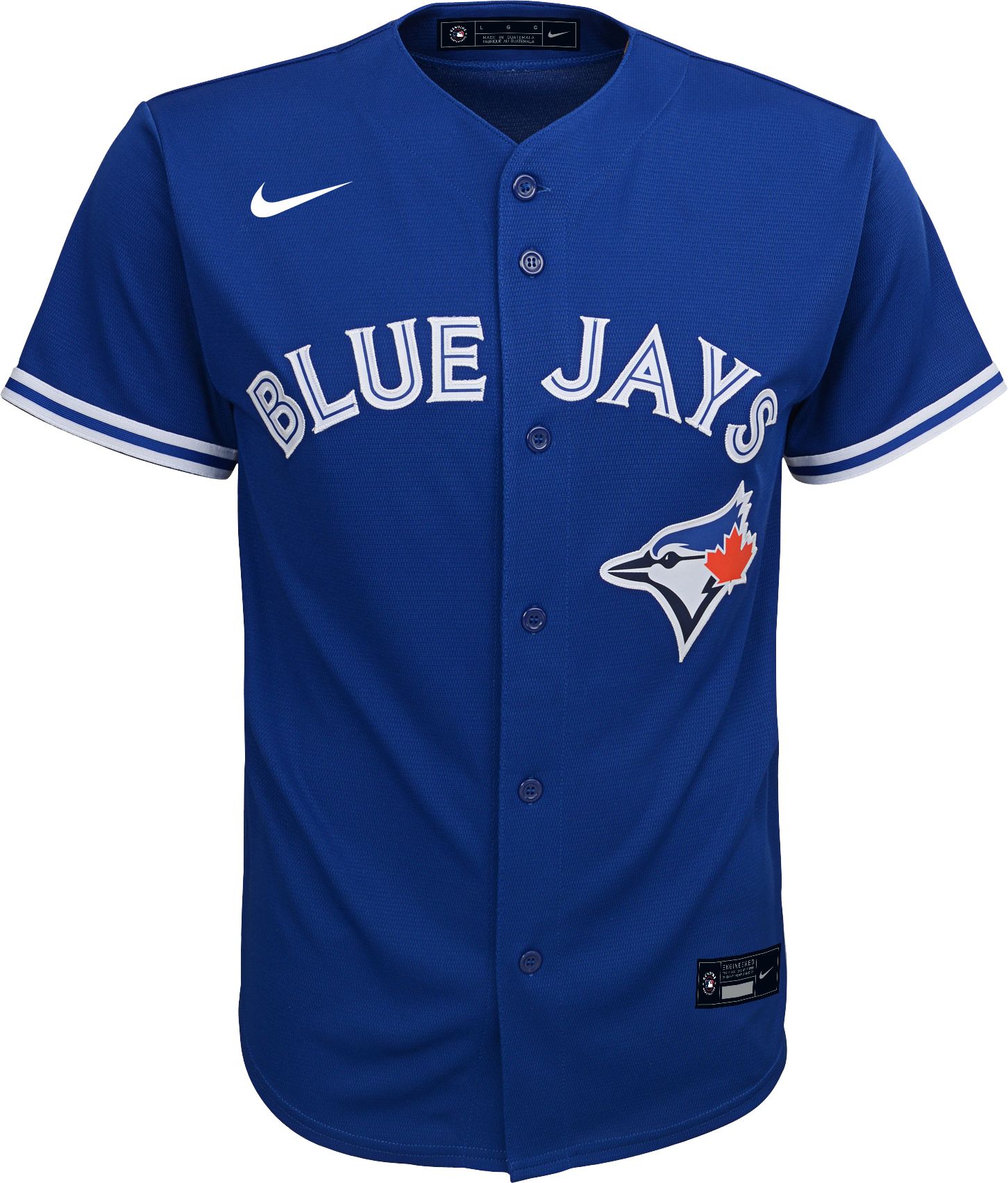 Nike Youth Replica Toronto Blue Jays Vladimir Guerrero Jr #27 Cool Base Royal Jersey product image