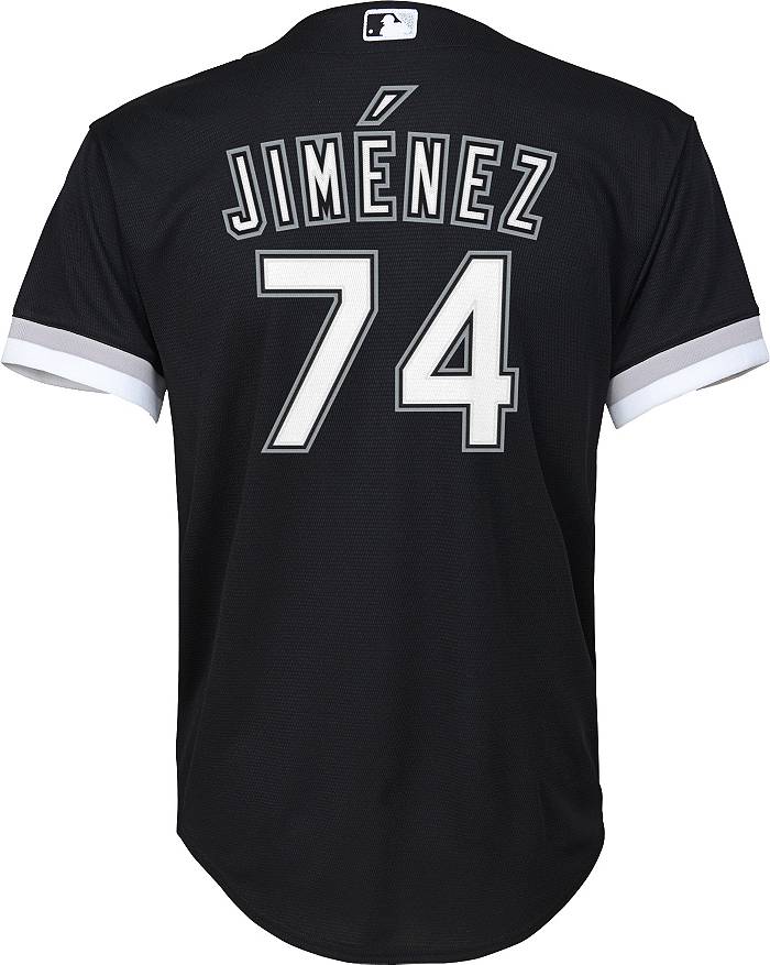 Nike Youth Chicago White Sox Eloy Jiménez #74 White Cool Base Jersey
