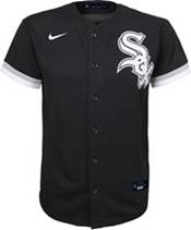 Nike Youth Replica Chicago White Sox Eloy Jimenez #74 Cool Base Black Jersey product image