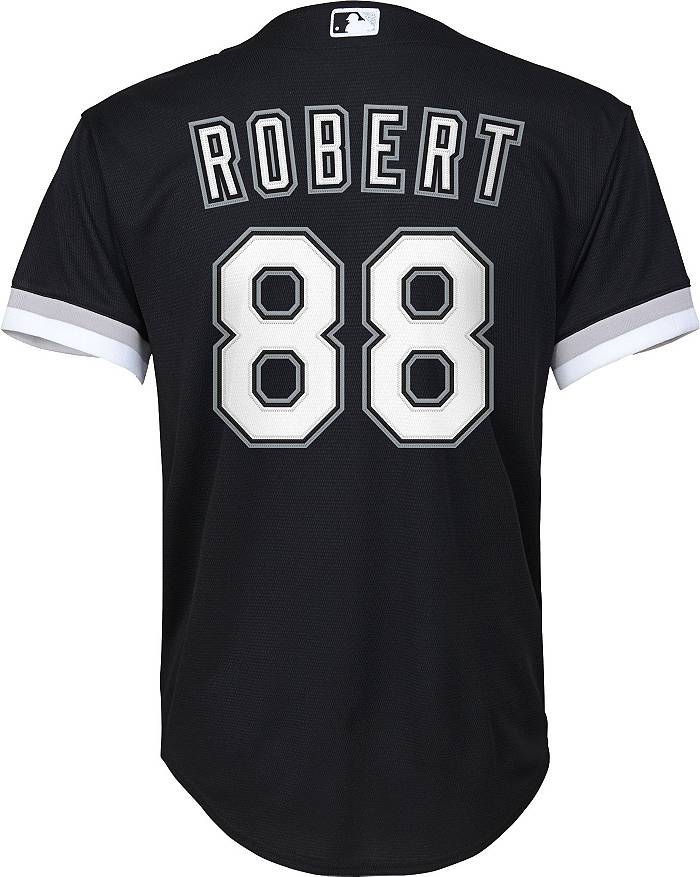 Men's Chicago White Sox Luis Robert #88 Black City Strip Baseball  Player Jersey