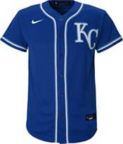 Nike Youth Replica Kansas City Royals Whit Merrifield #15 Cool Base Royal Jersey product image