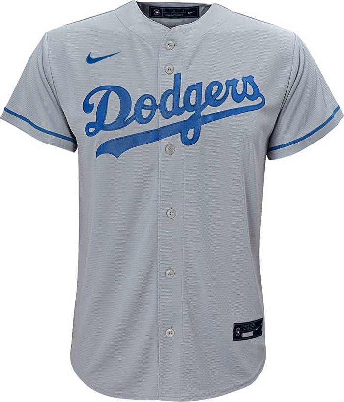 New Mookie Betts Dodgers Nike Gray Road Jersey Size Youth Large 14-16