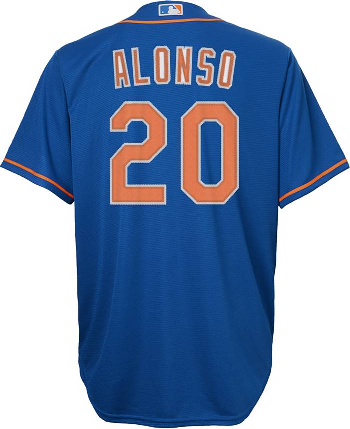 Nike Youth Replica New York Mets Pete Alonso #20 Cool Base Royal Jersey