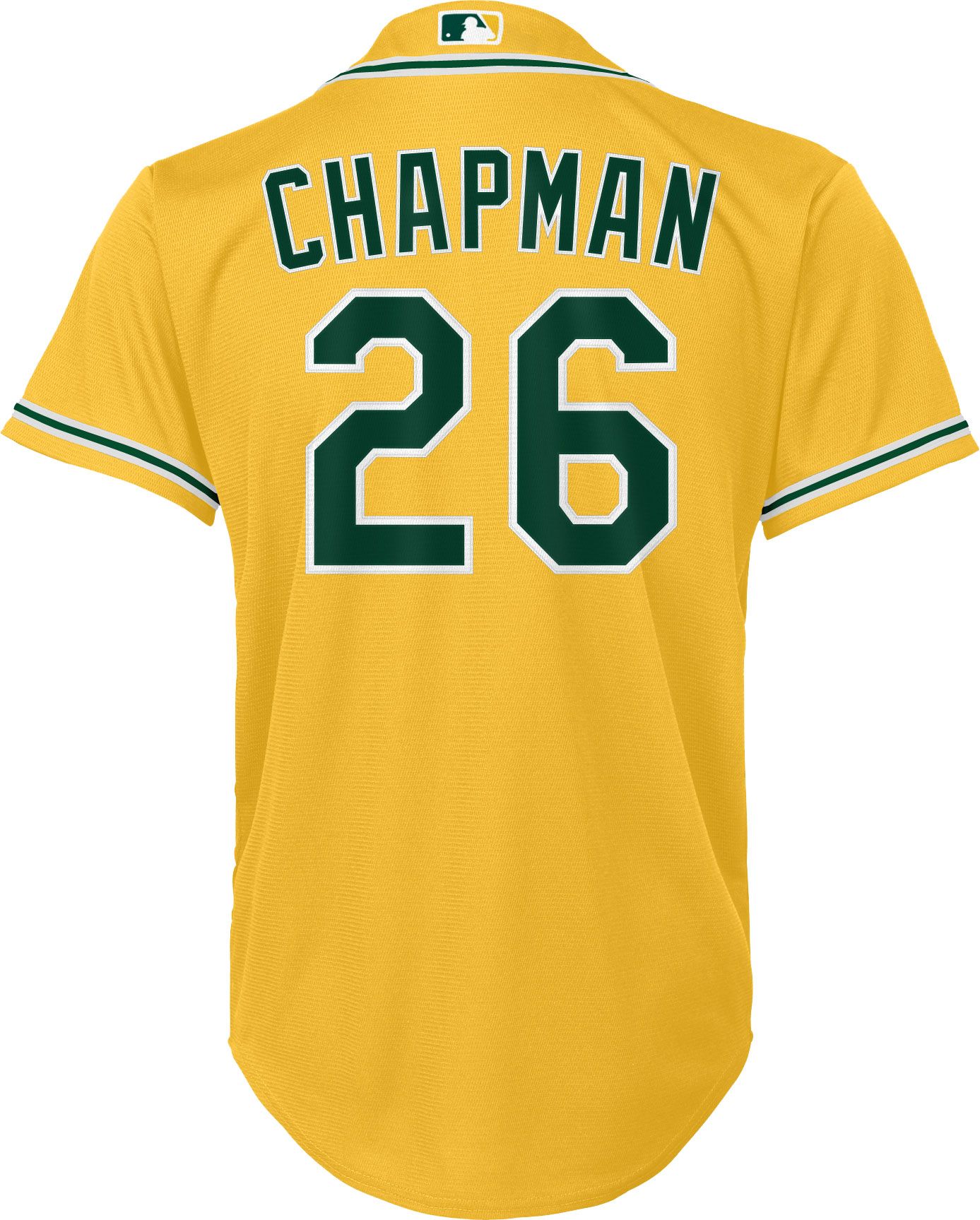 Nike Youth Athletics Matt Chapman #26 Gold Replica Jersey product image