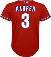 Nike Youth Replica Philadelphia Phillies Bryce Harper #3 Cool Base Red Jersey product image