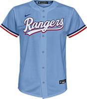 Nike Youth Texas Rangers Corey Seager #5 Blue Cool Base Alternate Jersey product image