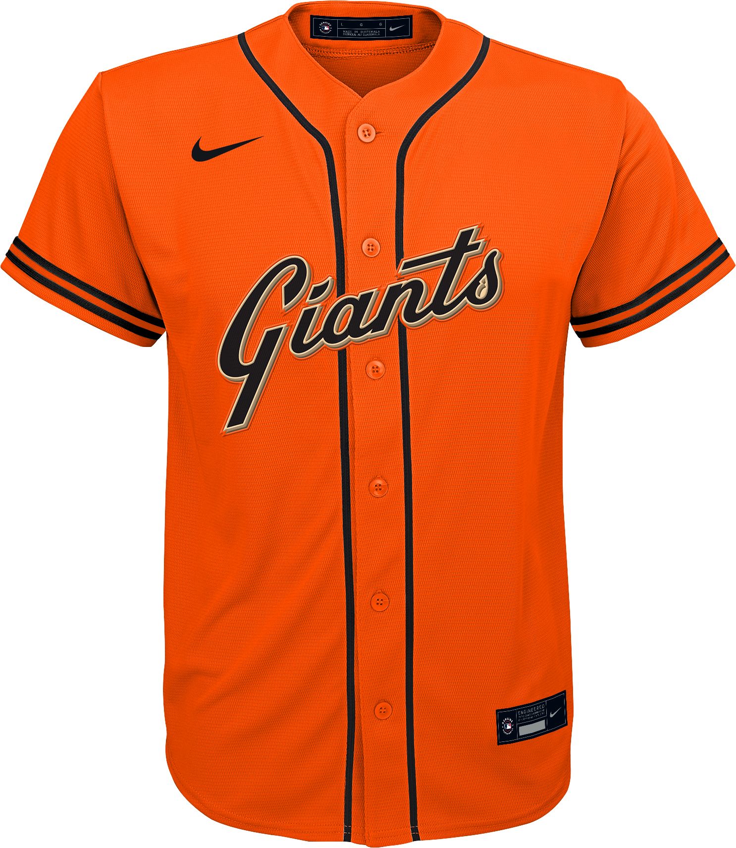 buster posey youth replica jersey