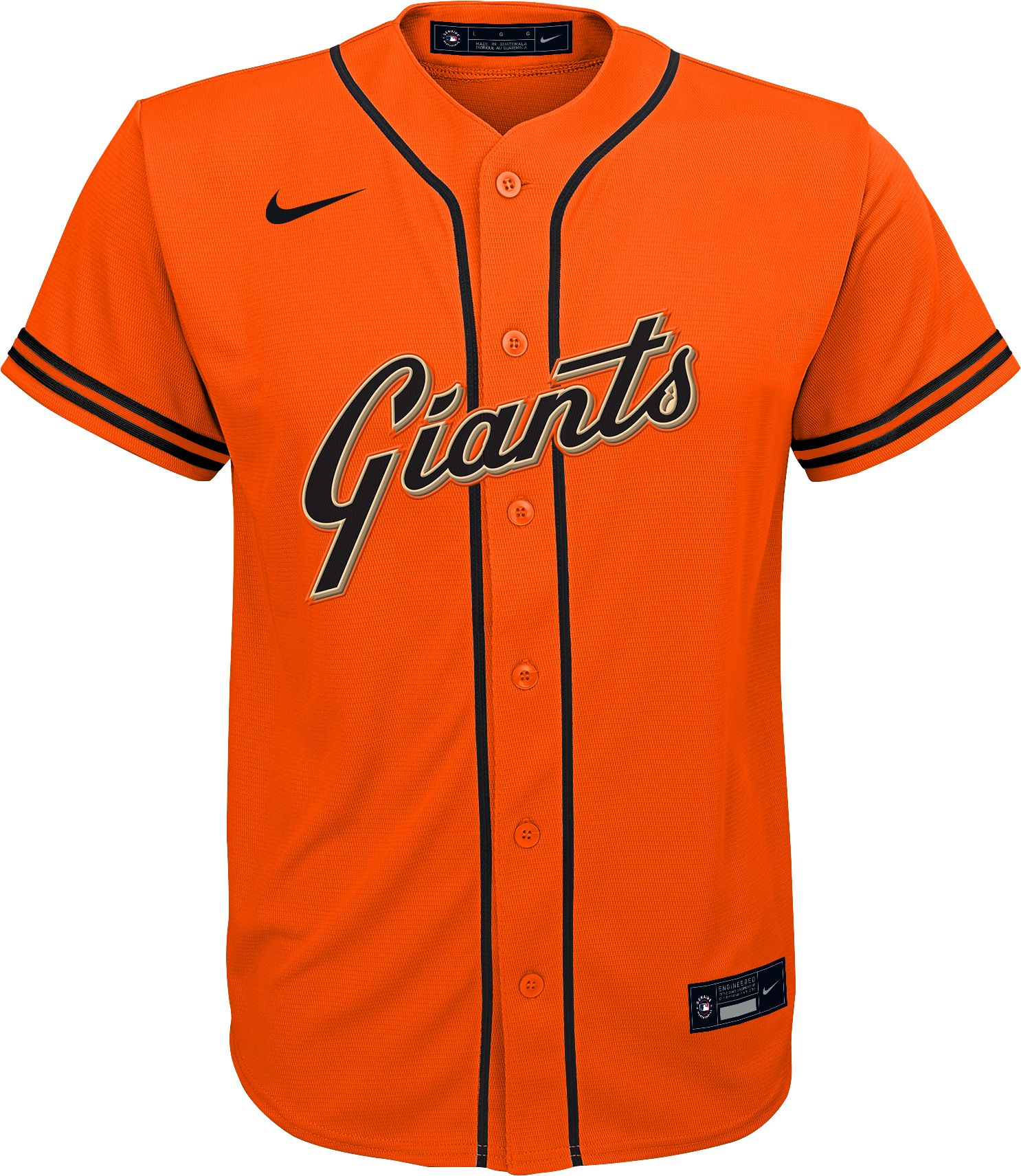 giants orange jersey