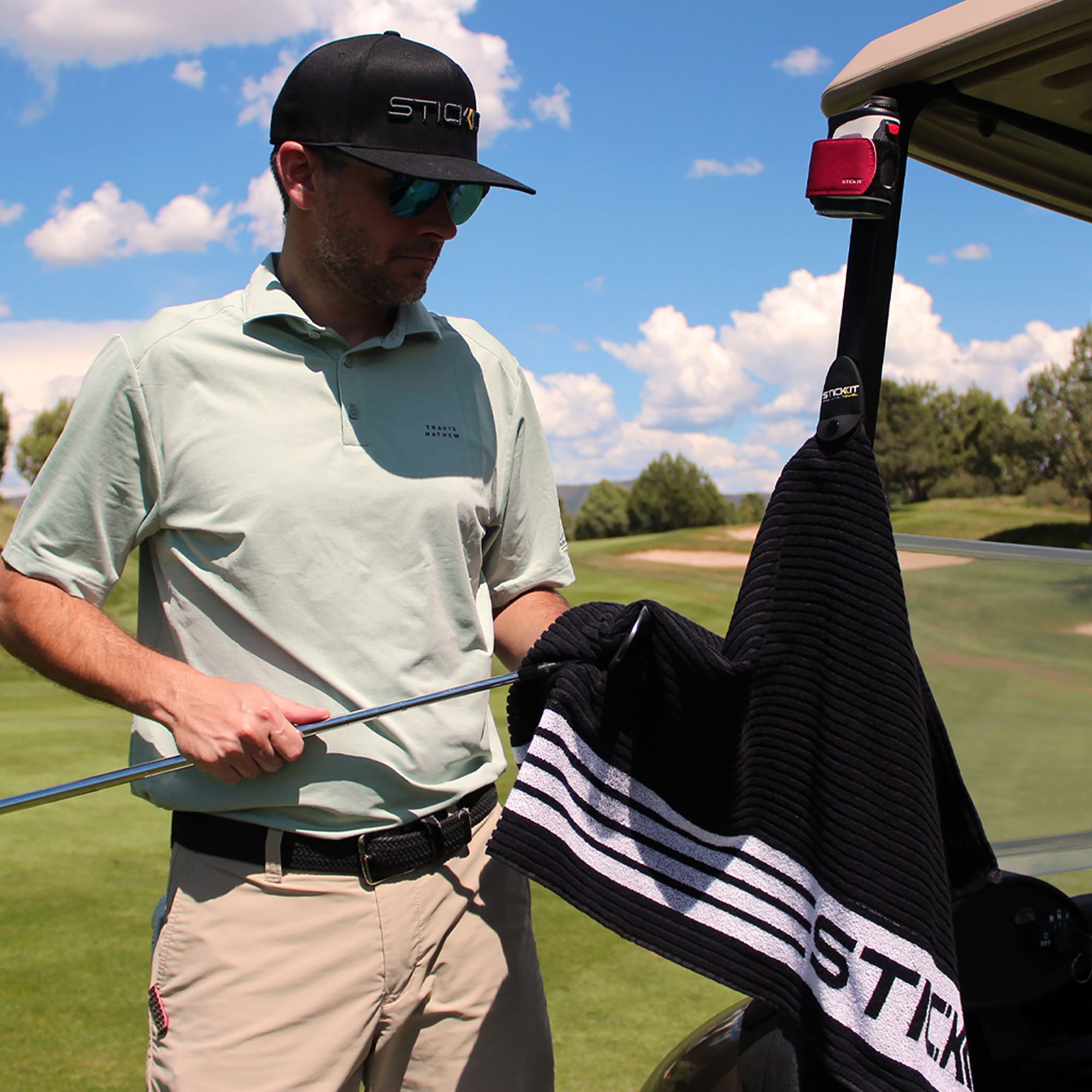 STICKIT Magnetic XL Golf Towel product image