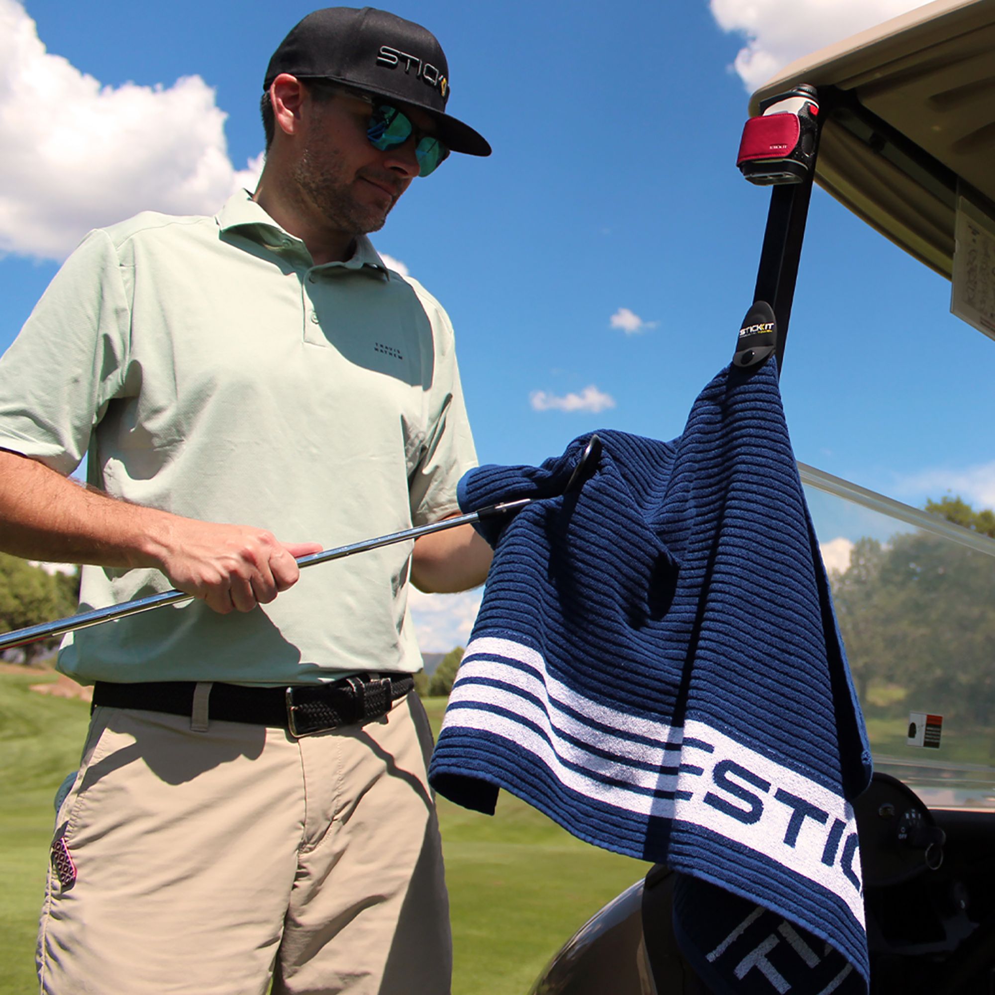 STICKIT Magnetic XL Golf Towel product image