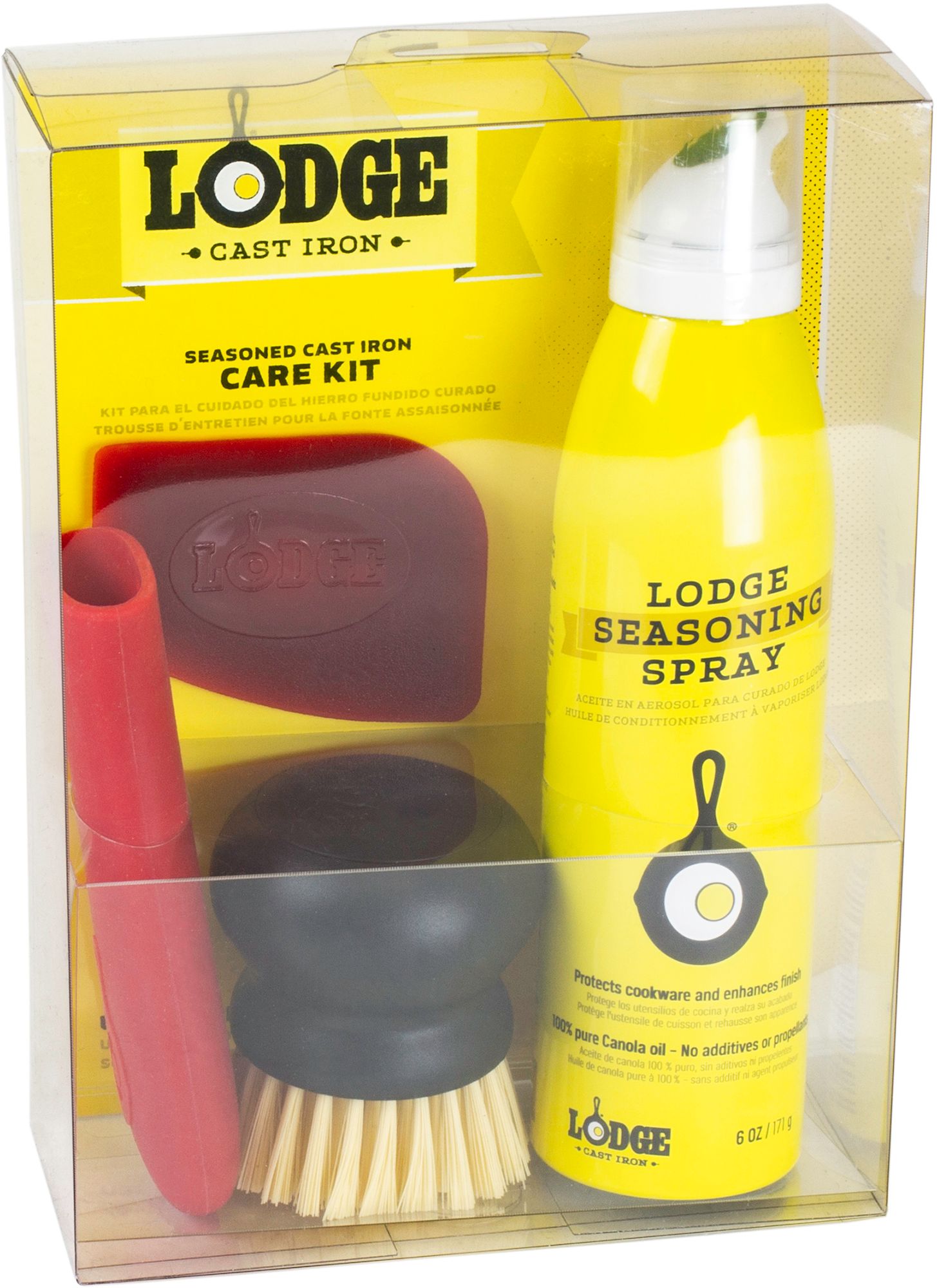 Lodge Seasoned Cast Iron Care Kit