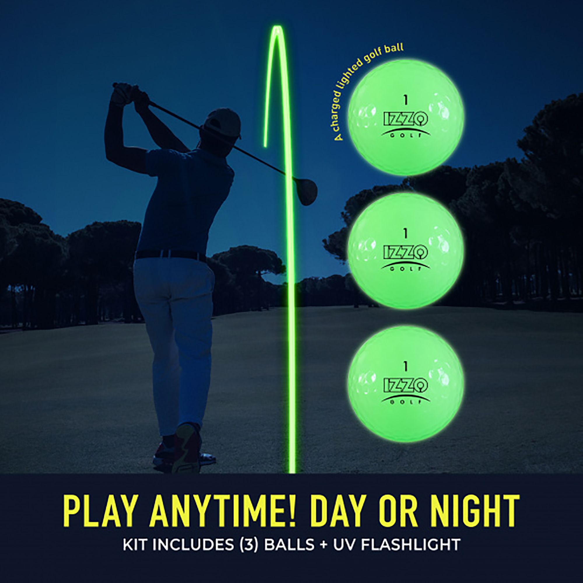 Izzo Lite4Nite Golf Balls product image