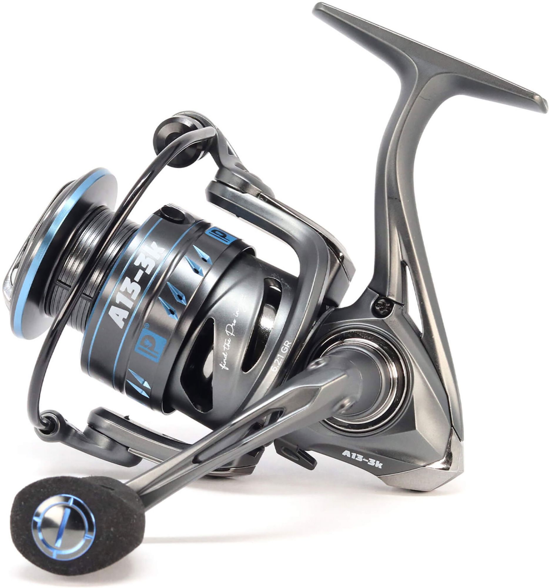 ProFISHiency A13 Charcoal/Blue Spinning Reel product image