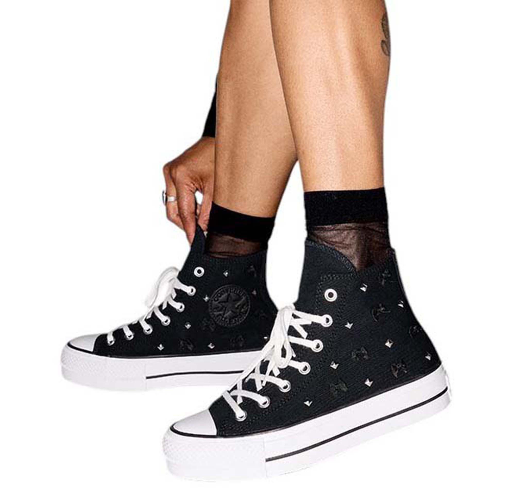 Converse Women's Chuck Taylor All-Star Lift Platform Archive Stars Shoes product image