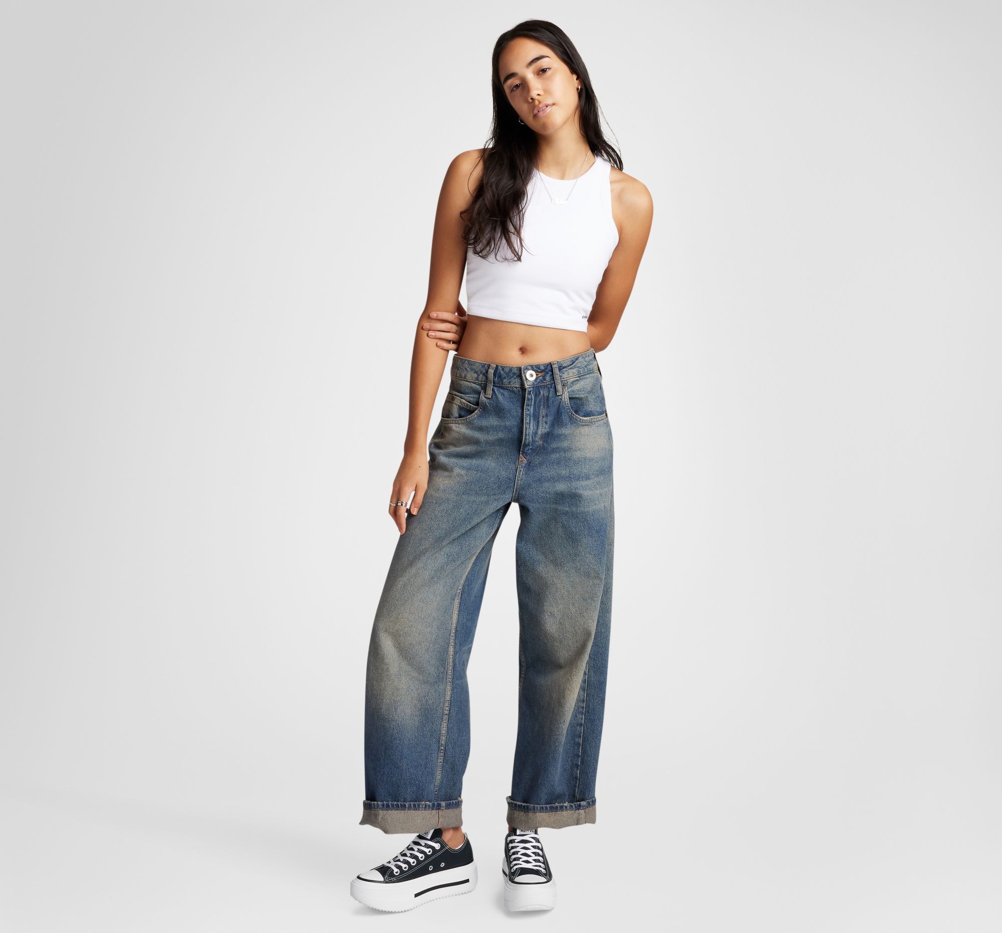 Converse Women's Double Stack Low Top Shoes product image