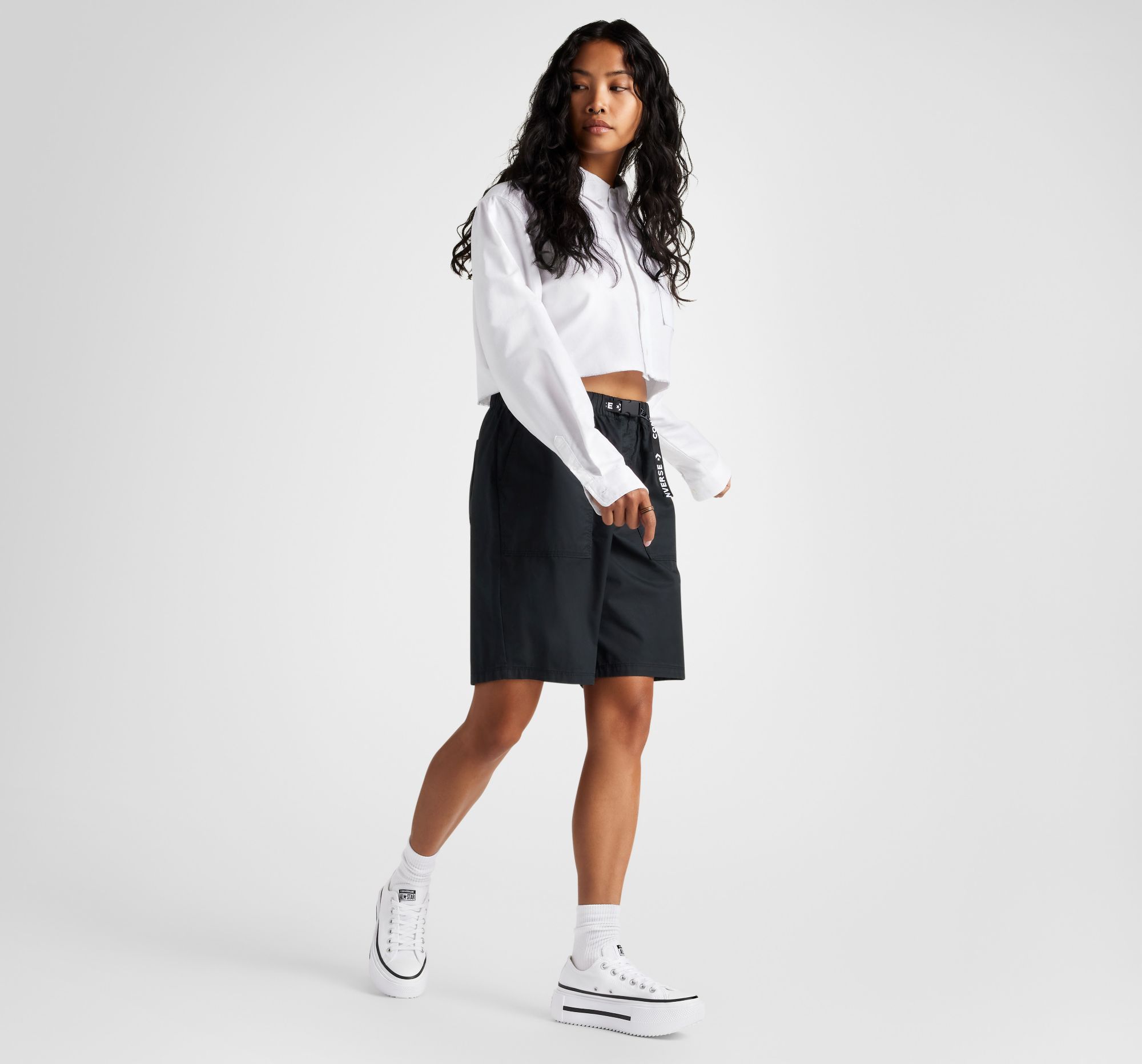 Converse Women's Double Stack Low Top Shoes product image