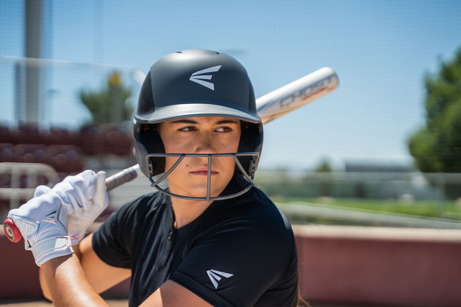 Easton Ghost Adult Two-Tone Matte Softball Batting Helmet product image