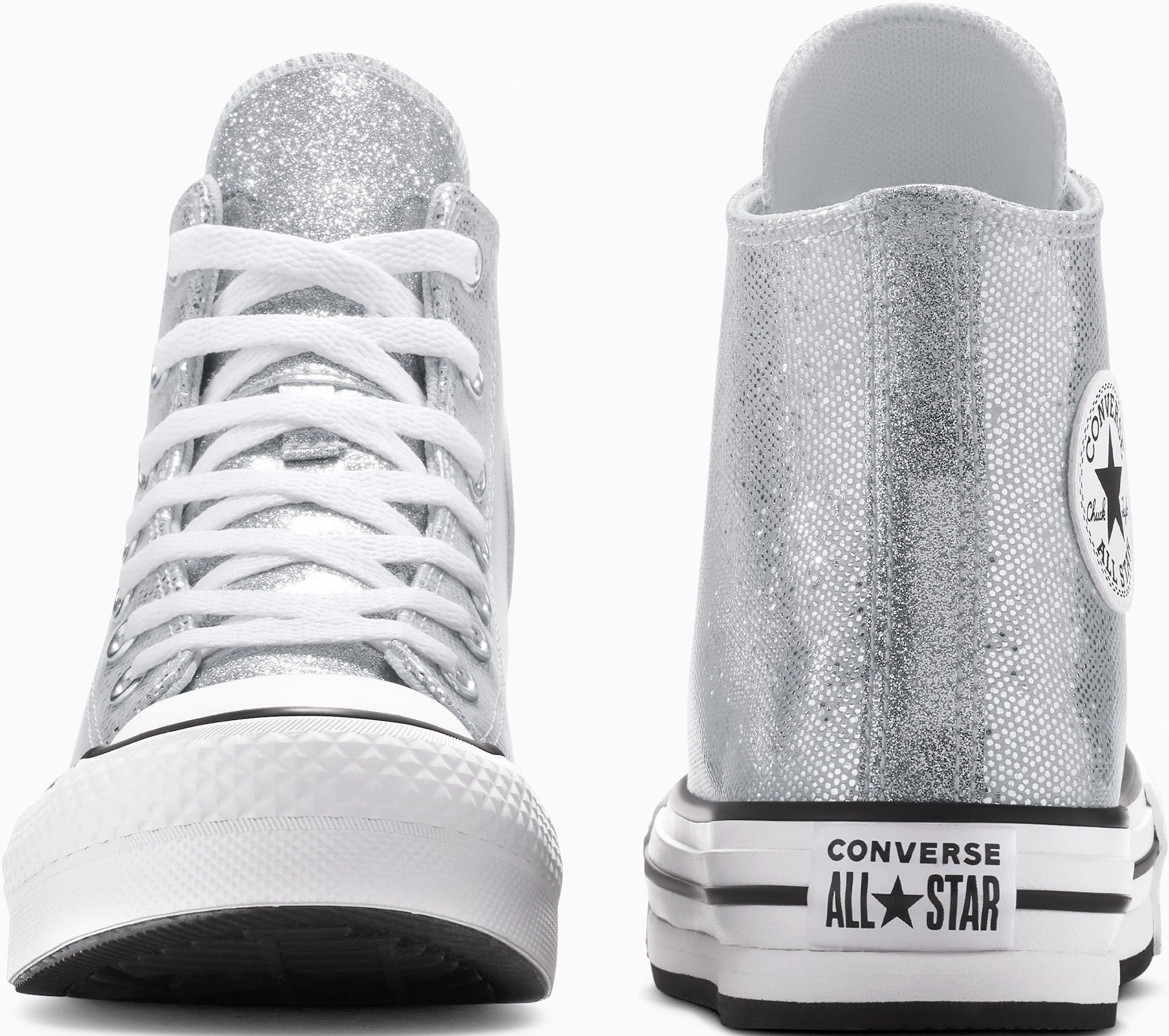 Converse Kids' Grade School Chuck Taylor All-Star Lift Disco Platform Shoes product image
