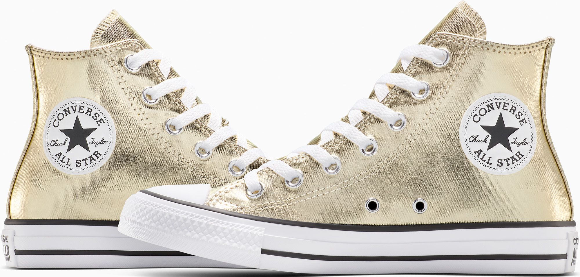 Converse Women's Chuck Taylor All-Star High Top Metallic Canvas Shoes product image
