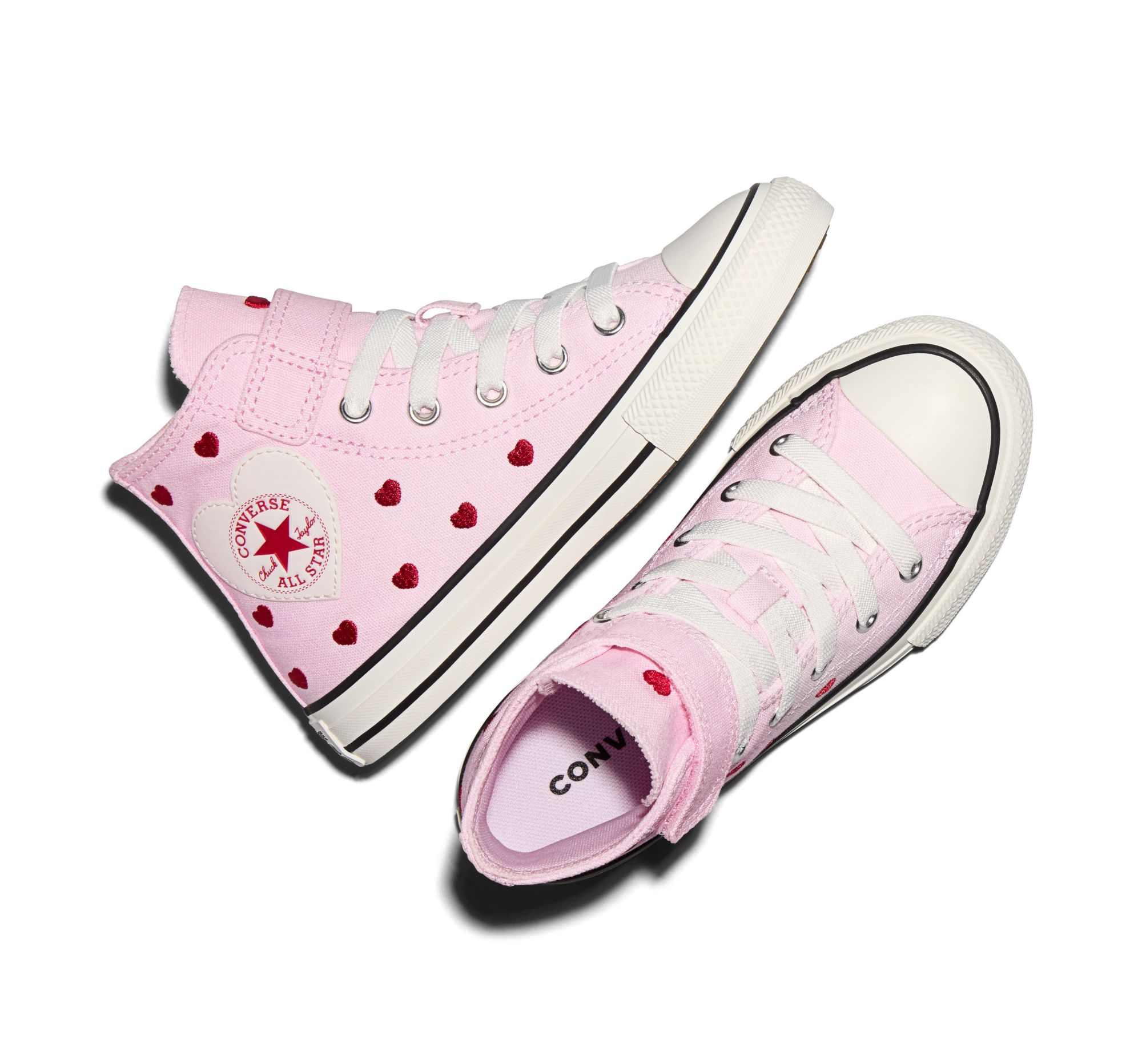 Converse Kids' Preschool Chuck Taylor All-Star 1V High Top Shoes product image