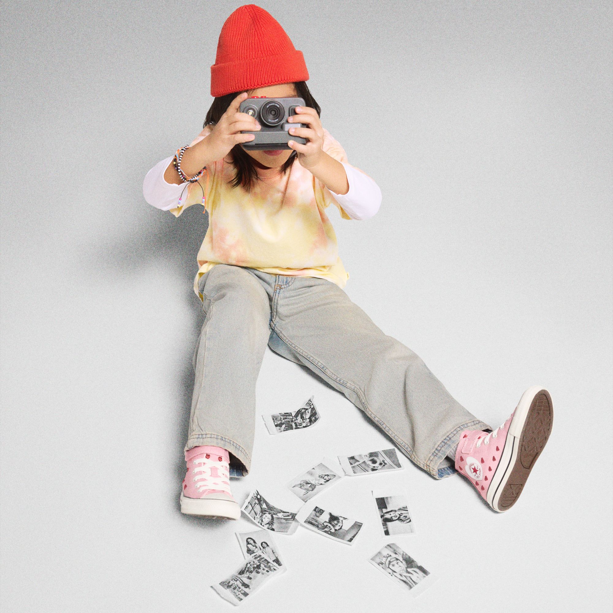 Converse Kids' Preschool Chuck Taylor All-Star 1V High Top Shoes product image