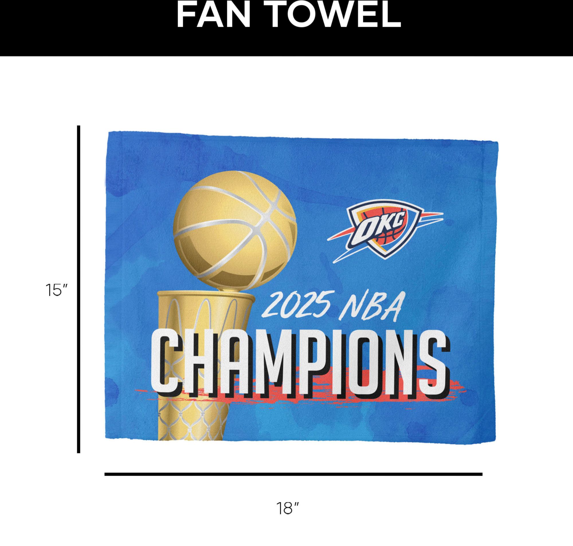 TheNorthwest 2025 NBA Champions Oklahoma City Thunder Fan Towel product image