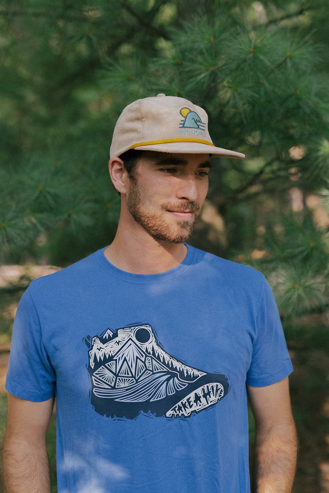 Woosah Adult Take A Hike Graphic T-Shirt product image