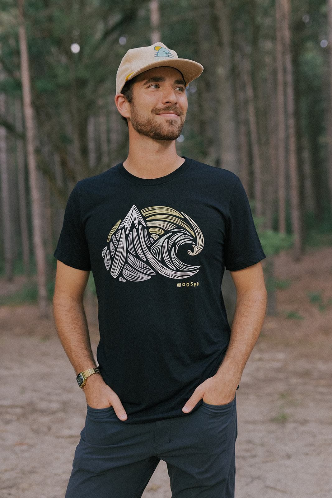 Woosah Adult Flow State Graphic T-Shirt product image