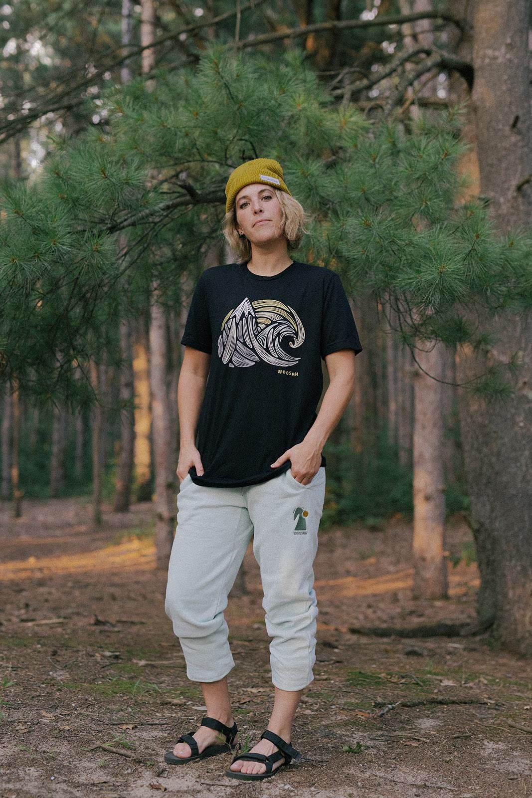 Woosah Adult Flow State Graphic T-Shirt product image