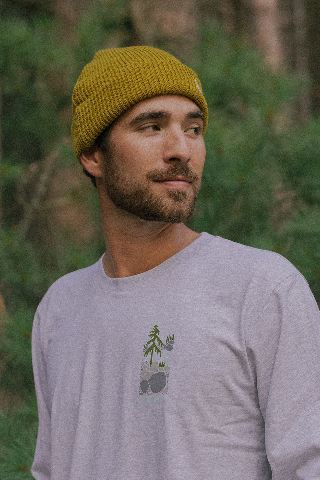 Woosah Adult Cascade Canyon Long Sleeve T-Shirt product image