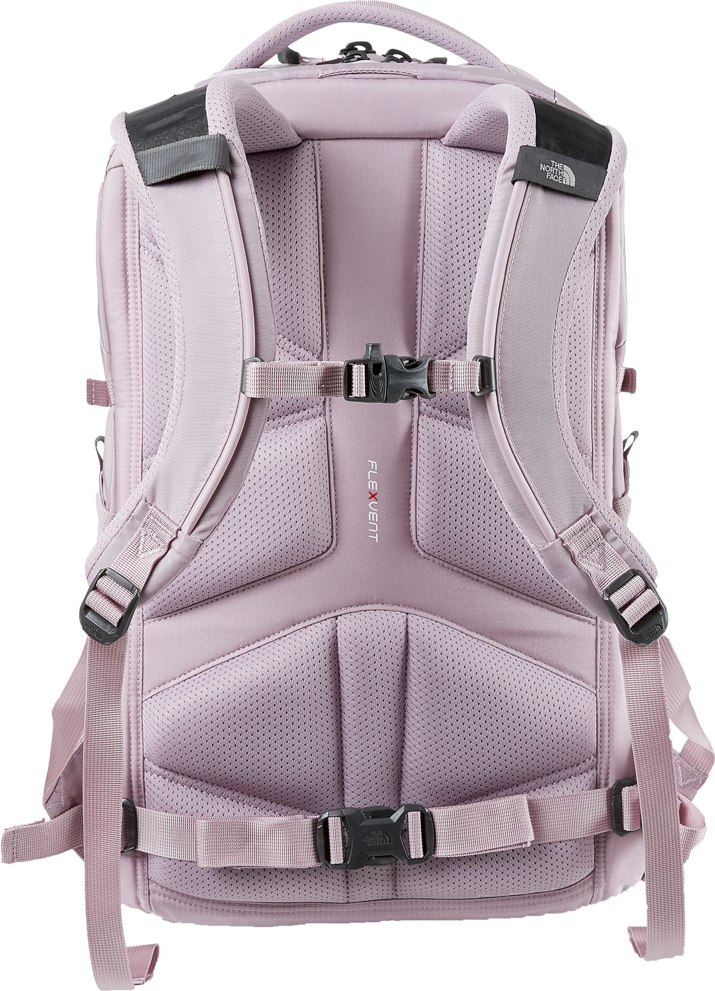 light purple north face backpack